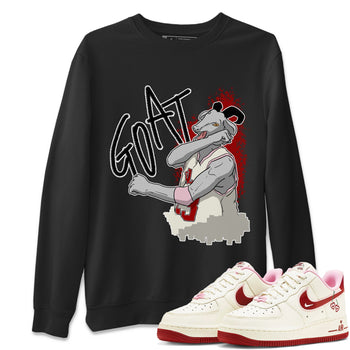 Air Force 1 Valentines Day Sneaker Match Tees Screaming Goat Sneaker Tees Air Force 1 Valentines Day Sneaker Release Tees Unisex Shirts