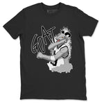 Jordan 1 Black White Sneaker Match Tees Screaming Goat Sneaker Tees Jordan 1 Black White Sneaker Release Tees Unisex Shirts