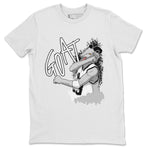 Jordan 1 Black White Sneaker Match Tees Screaming Goat Sneaker Tees Jordan 1 Black White Sneaker Release Tees Unisex Shirts