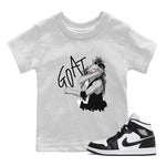 Jordan 1 Homage Sneaker Match Tees Screaming Goat Sneaker Tees Jordan 1 Homage Sneaker Release Tees Kids Shirts