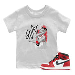 Jordan 1 Lost & Found Sneaker Match Tees Screaming Goat Sneaker Tees Jordan 1 Lost & Found Sneaker Release Tees Kids Shirts