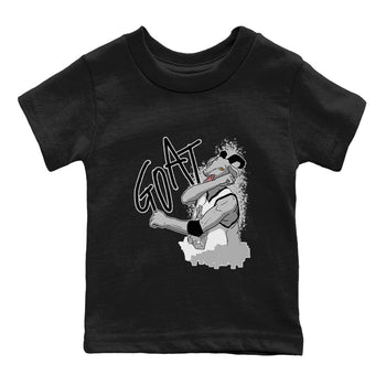 Jordan 1 White Cement Sneaker Match Tees Screaming Goat Sneaker Tees Jordan 1 White Cement Sneaker Release Tees Kids Shirts