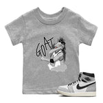 Jordan 1 White Cement Sneaker Match Tees Screaming Goat Sneaker Tees Jordan 1 White Cement Sneaker Release Tees Kids Shirts