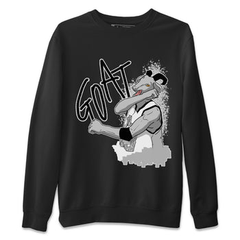 Jordan 1 White Cement Sneaker Match Tees Screaming Goat Sneaker Tees Jordan 1 White Cement Sneaker Release Tees Unisex Shirts