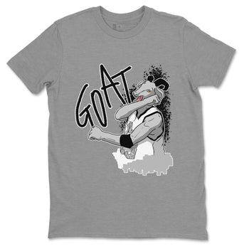 Jordan 1 White Cement Sneaker Match Tees Screaming Goat Sneaker Tees Jordan 1 White Cement Sneaker Release Tees Unisex Shirts