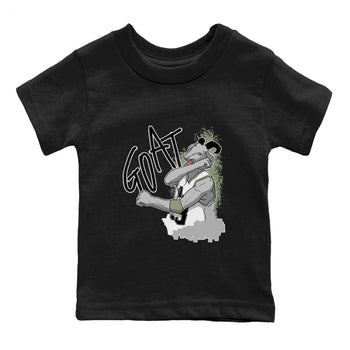 Jordan 4 Seafoam Sneaker Match Tees Screaming Goat Sneaker Tees Jordan 4 Seafoam Sneaker Release Tees Kids Shirts
