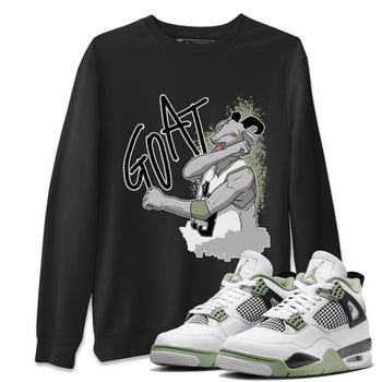 Jordan 4 Seafoam Sneaker Match Tees Screaming Goat Sneaker Tees Jordan 4 Seafoam Sneaker Release Tees Unisex Shirts