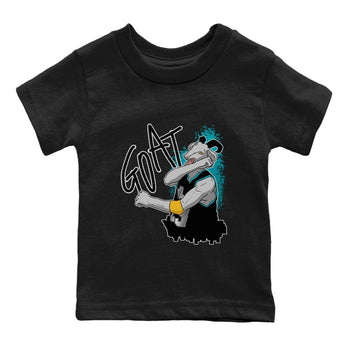 Jordan 5 Aqua Sneaker Match Tees Screaming Goat Sneaker Tees Jordan 5 Aqua Sneaker Release Tees Kids Shirts