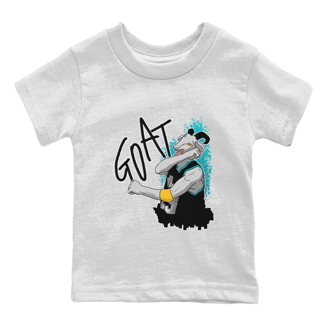 Jordan 5 Aqua Sneaker Match Tees Screaming Goat Sneaker Tees Jordan 5 Aqua Sneaker Release Tees Kids Shirts