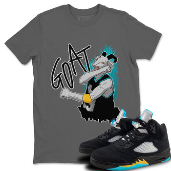 Jordan 5 Aqua Sneaker Match Tees Screaming Goat Sneaker Tees Jordan 5 Aqua Sneaker Release Tees Unisex Shirts