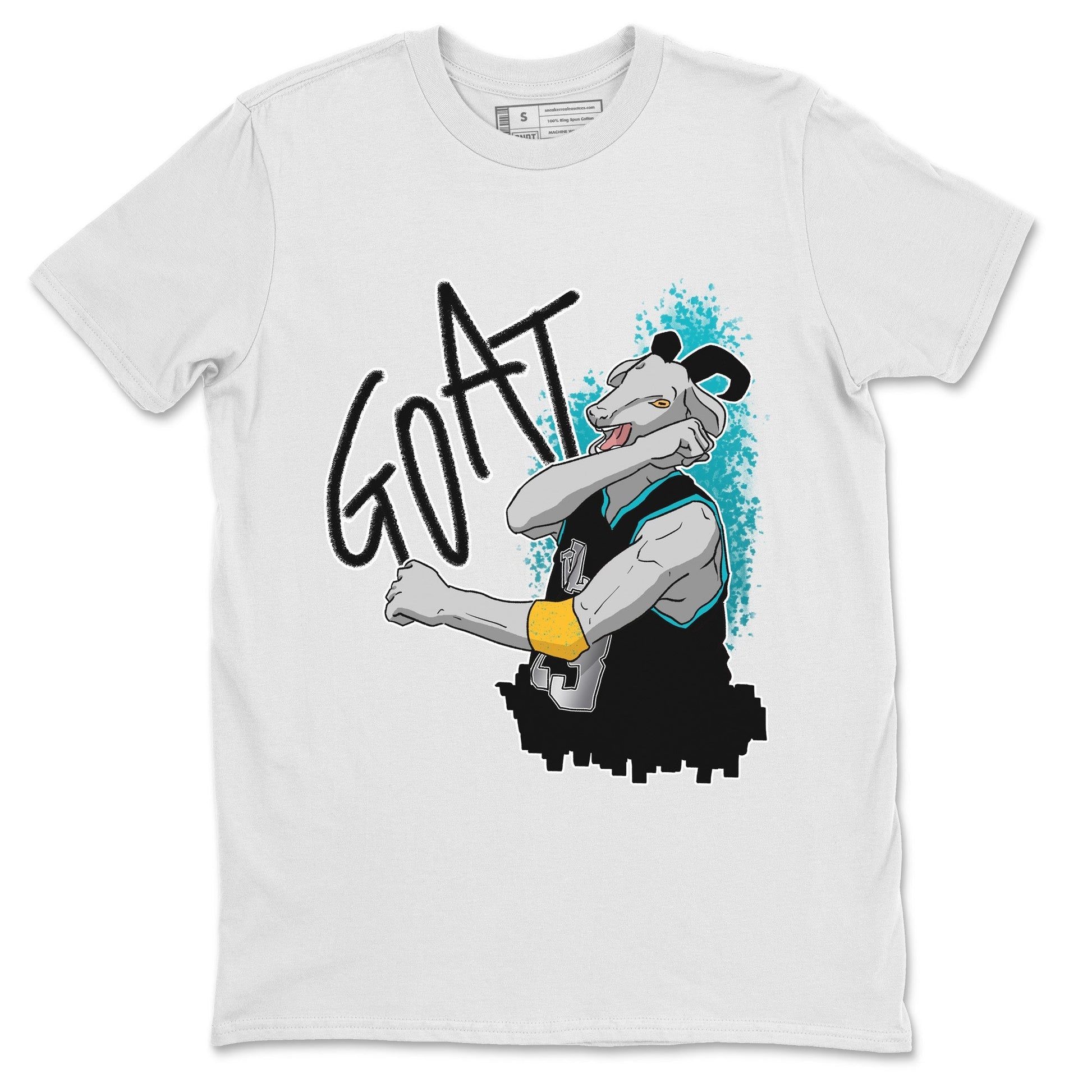 Jordan 5 Aqua Sneaker Match Tees Screaming Goat Sneaker Tees Jordan 5 Aqua Sneaker Release Tees Unisex Shirts