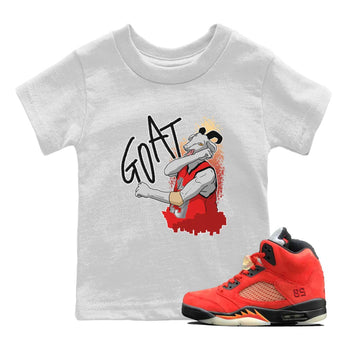 Jordan 5 Mars For Her Sneaker Match Tees Screaming Goat Sneaker Tees Jordan 5 Mars For Her Sneaker Release Tees Kids Shirts