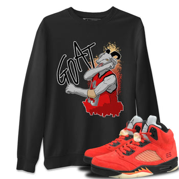 Jordan 5 Mars For Her Sneaker Match Tees Screaming Goat Sneaker Tees Jordan 5 Mars For Her Sneaker Release Tees Unisex Shirts