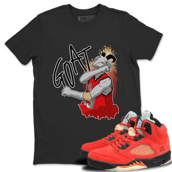 Jordan 5 Mars For Her Sneaker Match Tees Screaming Goat Sneaker Tees Jordan 5 Mars For Her Sneaker Release Tees Unisex Shirts