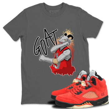Jordan 5 Mars For Her Sneaker Match Tees Screaming Goat Sneaker Tees Jordan 5 Mars For Her Sneaker Release Tees Unisex Shirts
