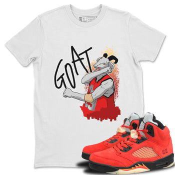 Jordan 5 Mars For Her Sneaker Match Tees Screaming Goat Sneaker Tees Jordan 5 Mars For Her Sneaker Release Tees Unisex Shirts