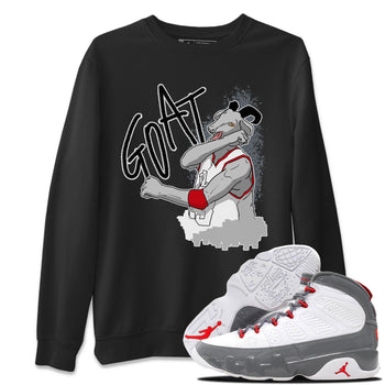 Jordan 9 Fire Red Sneaker Match Tees Screaming Goat Sneaker Tees Jordan 9 Fire Red Sneaker Release Tees Unisex Shirts