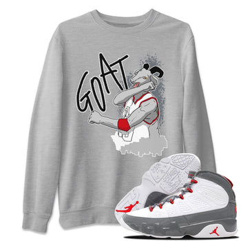 Jordan 9 Fire Red Sneaker Match Tees Screaming Goat Sneaker Tees Jordan 9 Fire Red Sneaker Release Tees Unisex Shirts