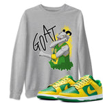 Dunk Reverse Brazil Sneaker Match Tees Screaming Goat Sneaker Tees Dunk Reverse Brazil Sneaker Release Tees Unisex Shirts