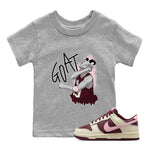 Dunk Valentines Day Sneaker Match Tees Screaming Goat Sneaker Tees Nike Dunk Valentine's Day Sneaker SNRT Sneaker Tees Kids Shirts