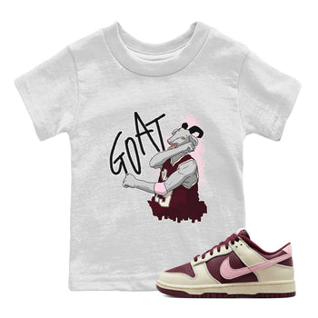 Dunk Valentines Day Sneaker Match Tees Screaming Goat Sneaker Tees Nike Dunk Valentine's Day Sneaker SNRT Sneaker Tees Kids Shirts