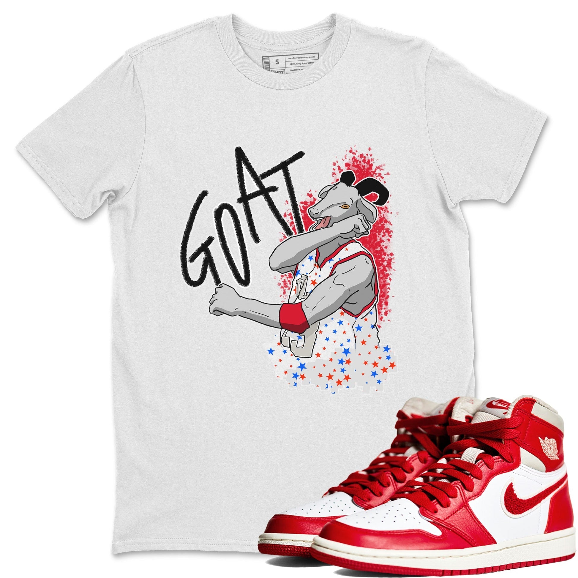 Jordan 1 Newstalgia Sneaker Match Tees Screaming Goat Sneaker Tees Jordan 1 Newstalgia Sneaker Release Tees Unisex Shirts