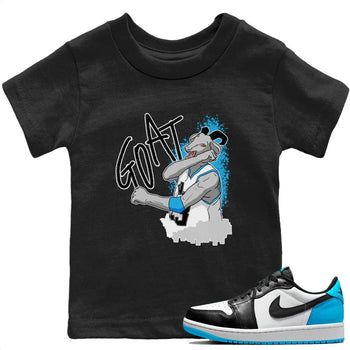 Jordan 1 Powder Blue Sneaker Match Tees Screaming Goat Sneaker Tees Jordan 1 Powder Blue Sneaker Release Tees Kids Shirts
