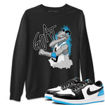 Jordan 1 Powder Blue Sneaker Match Tees Screaming Goat Sneaker Tees Jordan 1 Powder Blue Sneaker Release Tees Unisex Shirts