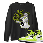 Jordan 1 Visionaire Sneaker Match Tees Screaming Goat Sneaker Tees Jordan 1 Visionaire Sneaker Release Tees Unisex Shirts