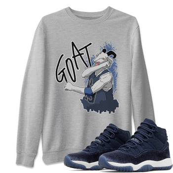 Jordan 11 Midnight Navy Sneaker Match Tees Screaming Goat Sneaker Tees Jordan 11 Midnight Navy Sneaker Release Tees Unisex Shirts