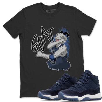 Jordan 11 Midnight Navy Sneaker Match Tees Screaming Goat Sneaker Tees Jordan 11 Midnight Navy Sneaker Release Tees Unisex Shirts