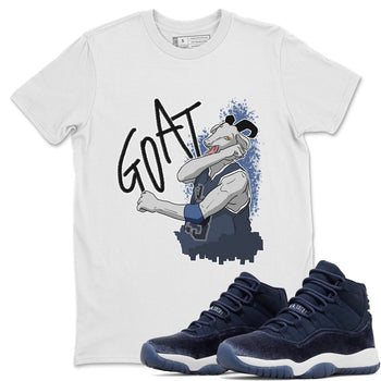 Jordan 11 Midnight Navy Sneaker Match Tees Screaming Goat Sneaker Tees Jordan 11 Midnight Navy Sneaker Release Tees Unisex Shirts