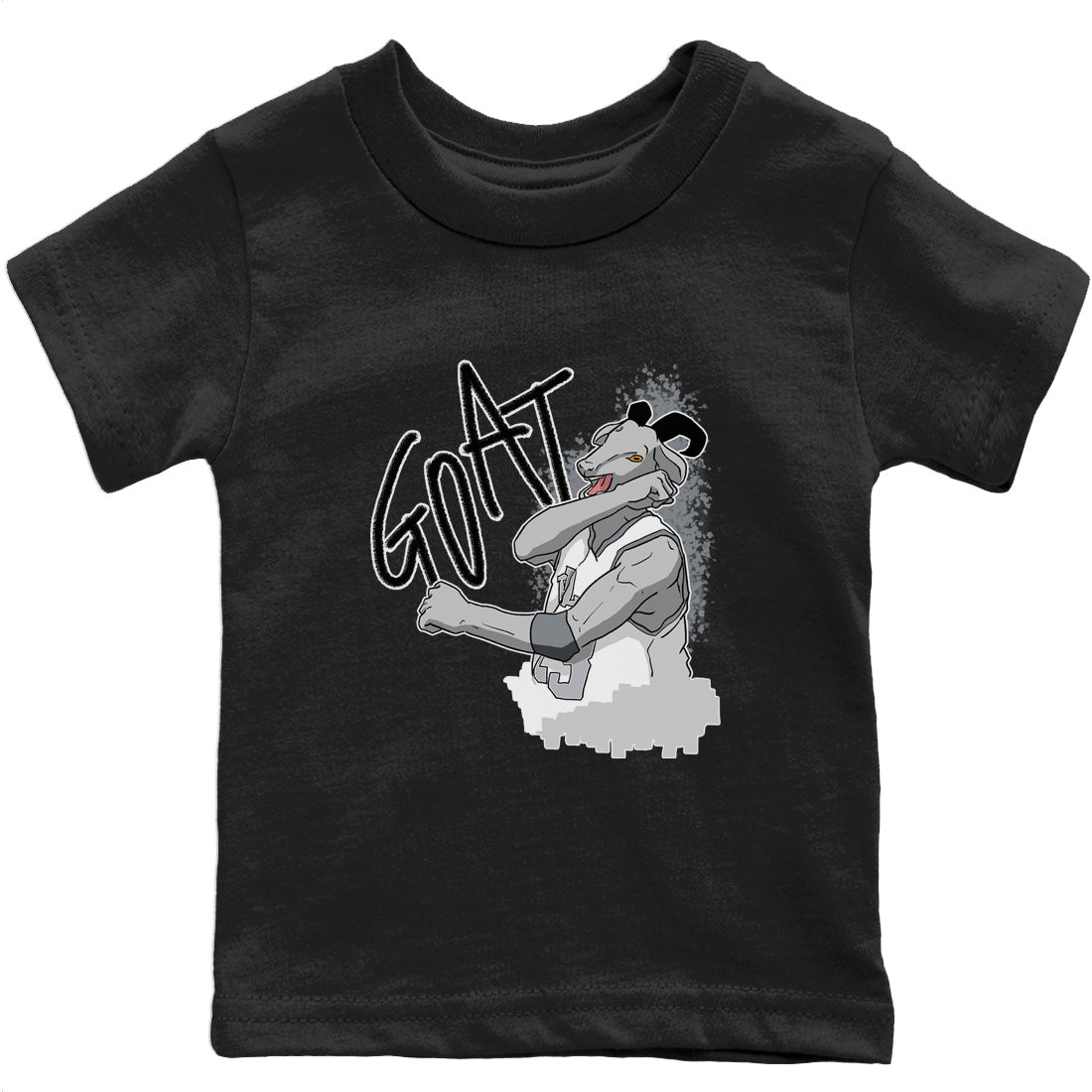 Jordan 12 Stealth Sneaker Match Tees Screaming Goat Sneaker Tees Jordan 12 Stealth Sneaker Release Tees Kids Shirts