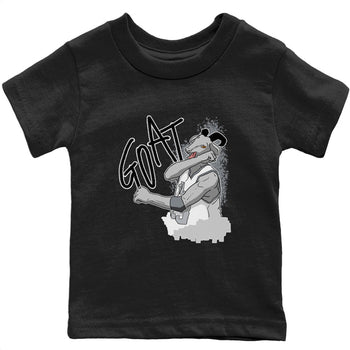 Jordan 12 Stealth Sneaker Match Tees Screaming Goat Sneaker Tees Jordan 12 Stealth Sneaker Release Tees Kids Shirts
