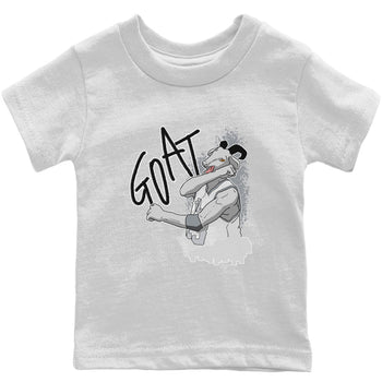 Jordan 12 Stealth Sneaker Match Tees Screaming Goat Sneaker Tees Jordan 12 Stealth Sneaker Release Tees Kids Shirts