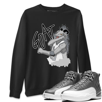 Jordan 12 Stealth Sneaker Match Tees Screaming Goat Sneaker Tees Jordan 12 Stealth Sneaker Release Tees Unisex Shirts