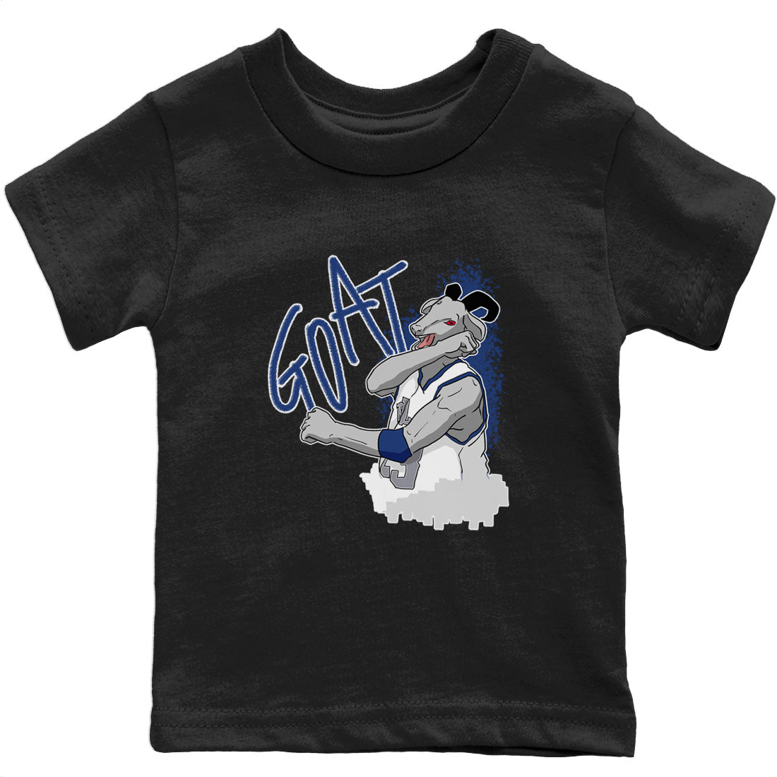 Jordan 13 French Blue Sneaker Match Tees Screaming Goat Sneaker Tees Jordan 13 French Blue Sneaker Release Tees Kids Shirts
