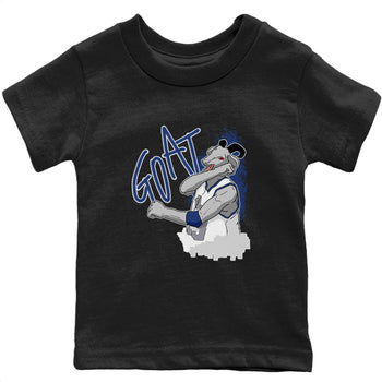 Jordan 13 French Blue Sneaker Match Tees Screaming Goat Sneaker Tees Jordan 13 French Blue Sneaker Release Tees Kids Shirts