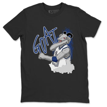 Jordan 13 French Blue Sneaker Match Tees Screaming Goat Sneaker Tees Jordan 13 French Blue Sneaker Release Tees Unisex Shirts
