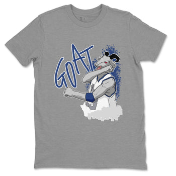 Jordan 13 French Blue Sneaker Match Tees Screaming Goat Sneaker Tees Jordan 13 French Blue Sneaker Release Tees Unisex Shirts