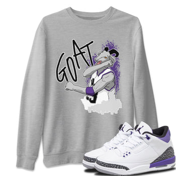 Jordan 3 Dark Iris Sneaker Match Tees Screaming Goat Sneaker Tees Jordan 3 Dark Iris Sneaker Release Tees Unisex Shirts