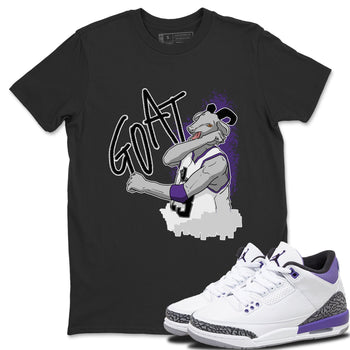 Jordan 3 Dark Iris Sneaker Match Tees Screaming Goat Sneaker Tees Jordan 3 Dark Iris Sneaker Release Tees Unisex Shirts