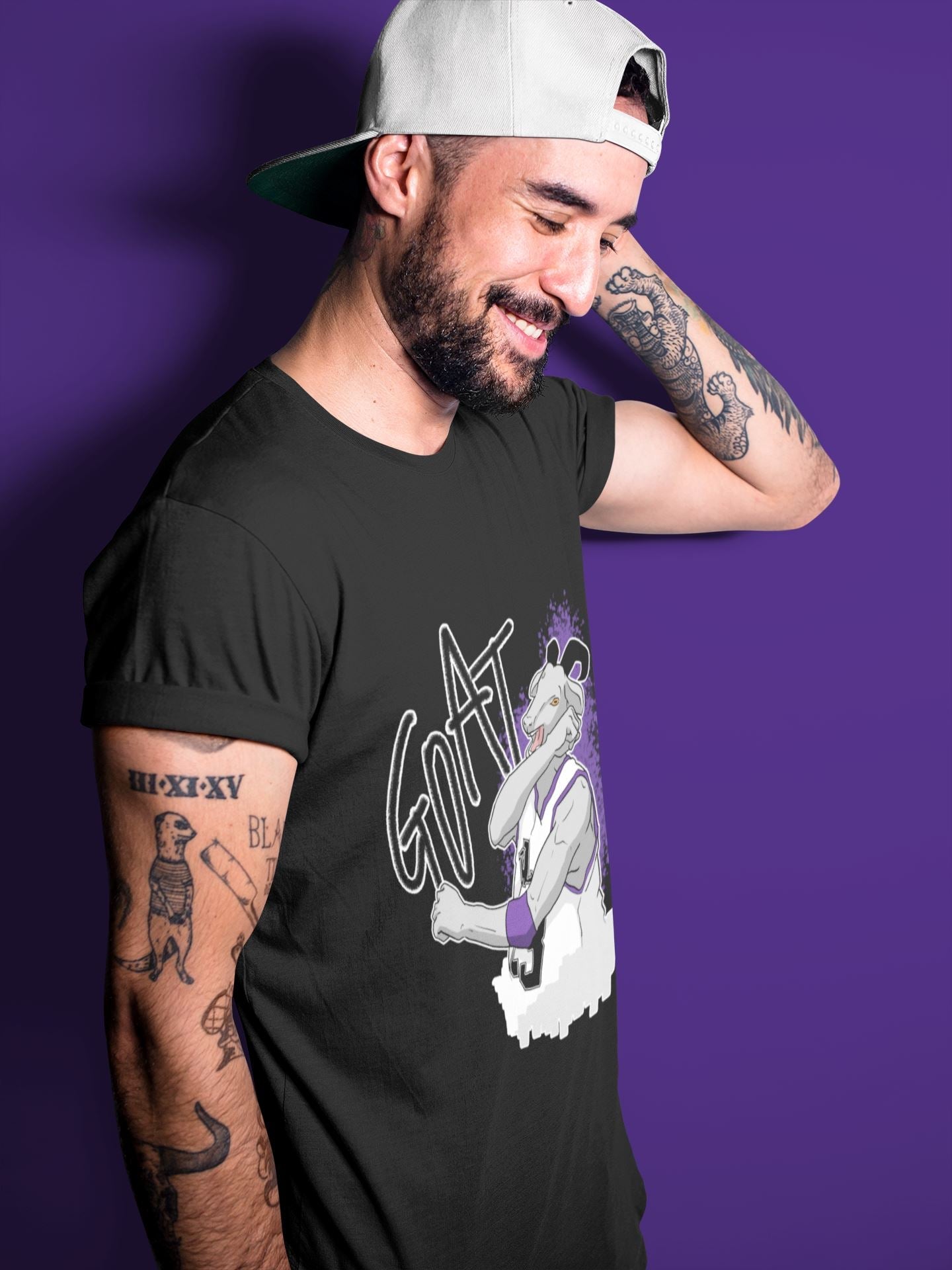 Jordan 3 Dark Iris Sneaker Match Tees Screaming Goat Sneaker Tees Jordan 3 Dark Iris Sneaker Release Tees Unisex Shirts