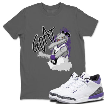 Jordan 3 Dark Iris Sneaker Match Tees Screaming Goat Sneaker Tees Jordan 3 Dark Iris Sneaker Release Tees Unisex Shirts