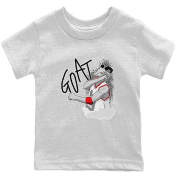 Jordan 3 Fire Red Sneaker Match Tees Screaming Goat Sneaker Tees Jordan 3 Fire Red Sneaker Release Tees Kids Shirts