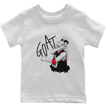 Jordan 4 Black Canvas Sneaker Match Tees Screaming Goat Sneaker Tees Jordan 4 Black Canvas Sneaker Release Tees Kids Shirts