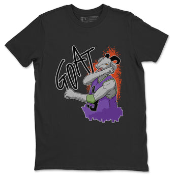 Jordan 4 Canyon Purple Sneaker Match Tees Screaming Goat Sneaker Tees Jordan 4 Canyon Purple Sneaker Release Tees Unisex Shirts