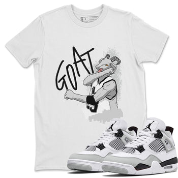 Jordan 4 Military Black Sneaker Match Tees Screaming Goat Sneaker Tees Jordan 4 Military Black Sneaker Release Tees Unisex Shirts