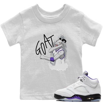 Jordan 5 Concord Sneaker Match Tees Screaming Goat Sneaker Tees Jordan 5 Concord Sneaker Release Tees Kids Shirts