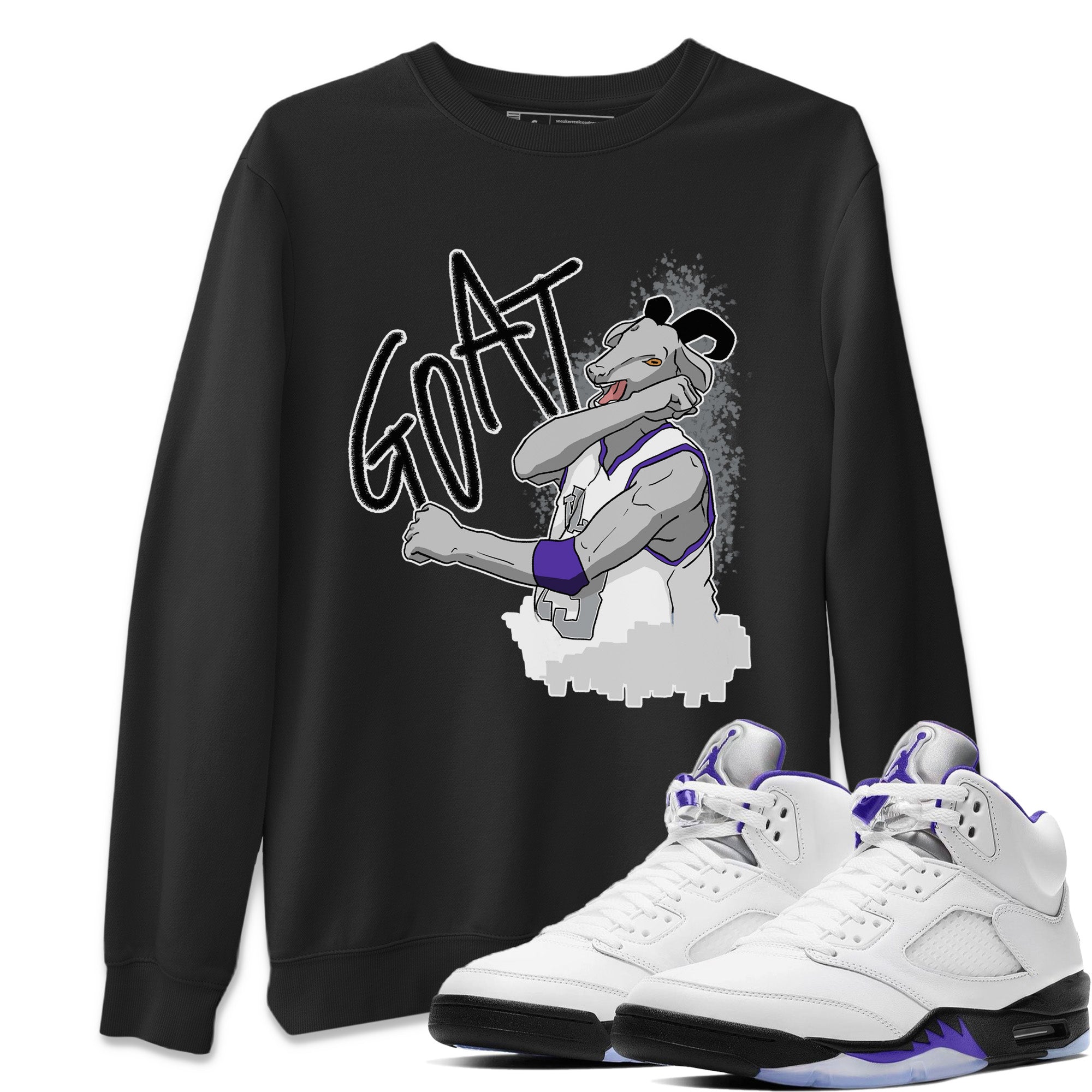 Jordan 5 Concord Sneaker Match Tees Screaming Goat Sneaker Tees Jordan 5 Concord Sneaker Release Tees Unisex Shirts